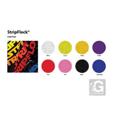 SISER StripFlock Heat Transfer Vinyl, 4 Sheets, 15" x 12", 4 Assorted Colors BUNDLE - gercuttervinyl