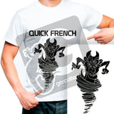 10 yards French Thermo Vinyl “Quick French” Heat Transfer Vinyl - Cricut Die cut CraftROBO on Cotton or Polyester mesh and Poly-blend fabrics (Mix & Match your favorite colors) - gercuttervinyl