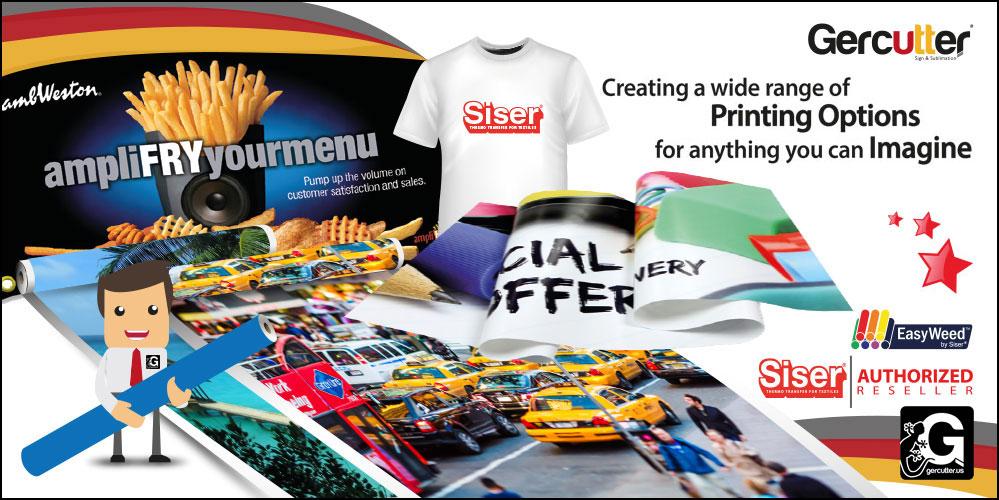 Printing Options for anything you can imagine - Siser EasyWeed