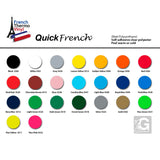 10 yards French Thermo Vinyl “Quick French” Heat Transfer Vinyl - Cricut Die cut CraftROBO on Cotton or Polyester mesh and Poly-blend fabrics (Mix & Match your favorite colors) - gercuttervinyl