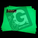 GERCUTTER Store - Siser EasyWeed "Glow in the Dark", 2 Sheets (12" x 15" x 2 Sheets) T-Shirt Iron-on Heat Transfer Vinyl - gercuttervinyl